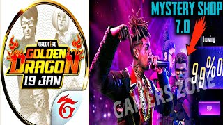 GOLDEN DRAGON Event -  DJ Alok In Mystery Shop 7.0 !! Upcoming Update - Garena Free Fire