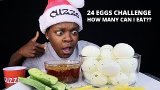 24 BOILED EGGS CHALLENGE | WORST IDEA EVER