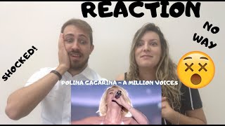 WHAAAAT??? Polina Gagarina "A Million Voices"  REACTION!!!