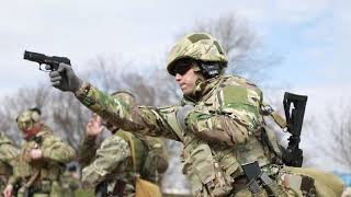 Прохождение десантниками этапа конкурса «Тактический стрелок» под Новороссийском