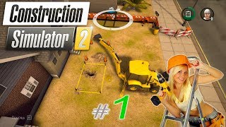 Construction Simulator 2 US - Pocket Edition - #1 - Моя новая строительная компания - обзор
