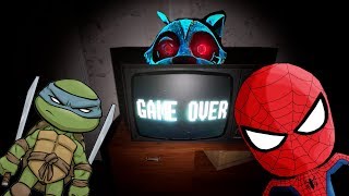 ПАДАЕМ В ЯМУ! ФНАФ СТРАШИЛКИ!  ЛЕТСПЛЕЙ ИГРЫ от СПАЙДЕР и НИНДЗЯГО