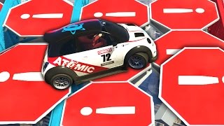 THE COLLAPSING RACE TRACK!? (GTA 5 Funny Moments)