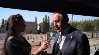 Губернатор Саратовской Области В.В.Радаев поздравил новоузенцев с Днем города, 25.09.2015 г.