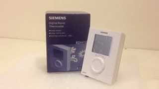 Siemens RDH10-GB Wired Digital Programmable Room Thermostat