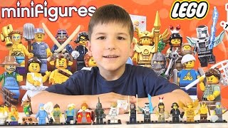 Полная коллекция минифигурок Лего / Минифигурки Лего 15 серия / Lego minifigures Series 15