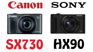 Canon PowerShot SX730 HS vs Sony Cyber-shot DSC-HX90