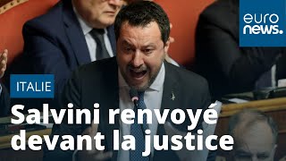 Italie : Salvini renvoyé en justice par le Sénat italien