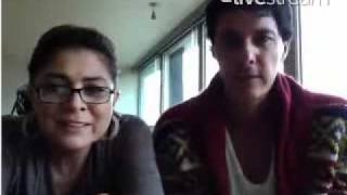 Twitcam Victoria Ruffo 28.06.2011 (2ª parte)