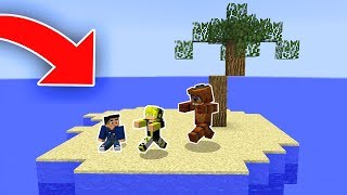 ABANDONADOS EM UMA ILHA COM UM ANIMATRONIC - MINECRAFT