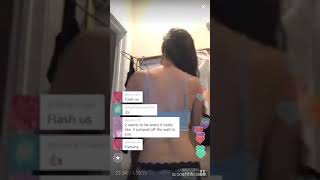 Periscopede Kadın Soyunuyor (devamı açıklamada)
