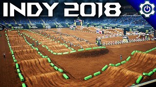 Monster Energy Supercross - 2018 Indianapolis SX Gameplay