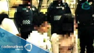 Detenidos tres menores en Tlatelolco por robo a transeúntes
