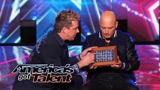 Mike Super: Mystifier Uses Howie Mandel for Mathematical Magic - America's Got Talent 2014