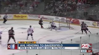 American Hockey League heading to Bakersfield