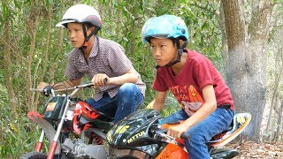 NERF GUN MINI BIKER RACING