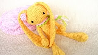Амигуруми: схема Грустной Зайки. Игрушки вязаные крючком! Free crochet patterns.