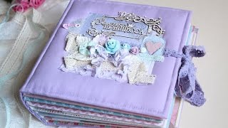 Детский альбом с мишками Тедди/ Скрапбукинг/ Baby album scrapbook