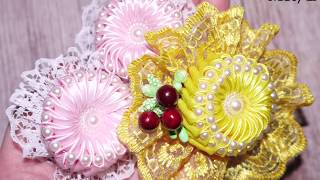 Новая зефирка 2019 / МК канзаши / DIY