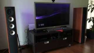 Jamo S 628 Front Speakers + Sony DN840