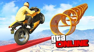 ГИПНОТИЧЕСКИЙ МОТОПАРКУР! ВЫЗОВ ОТ АЛЬФЫ! ГОНКИ GTA 5 ONLINE ( ГТА 5 ГОНКИ )