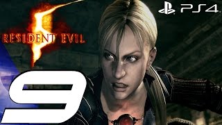 Resident Evil 5 (PS4) - Gameplay Walkthrough Part 9 - Jill & Wesker Boss Fight [1080P 60FPS]