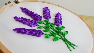 Hand Embroidery: Ribbon embroidery