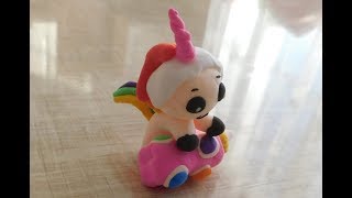 ♥КАК СЛЕПИТЬ ЕДИНОРОГА ИЗ ВОЗДУШНОГО ПЛАСТИЛИНА♥