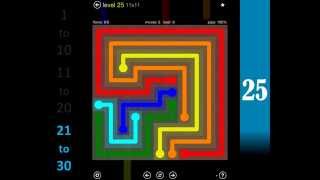 Flow Free ~ Extreme #2 ~ 11x11 ~ All Levels