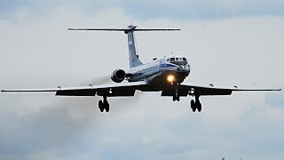 Ту-134 "Свисток" Взлёт | Проход | Посадка | Тверь | Мигалово | 75 лет полка.