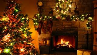 заставка New Year's Christmas Fireplace / новогодний рождественский камин