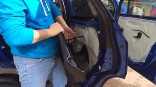 Opel Mokka- как снять обшивки дверей