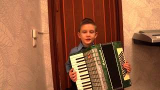 Аккордеон. "Как под яблонькой". 1-й выпуск. Скоморохов Сергей.