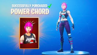 The RARE POWER CHORD SKIN is BACK in Fortnite!
