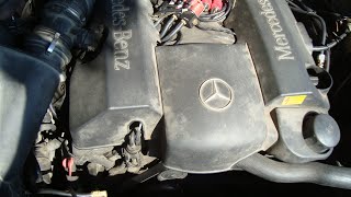 Проверка ДМРВ Датчика массового расхода воздуха Mercedes M112 W210 W211
