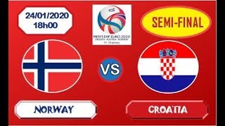 ? NORWAY VS CROATIA - SEMI-FINAL - MEN'S EURO 2020 HANDBALL - FULL MATCH ?