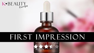 [REVIEW] Mizon Snail Repair Intensive Ampoule First Impression | K-Beauty Europe