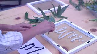 Mr & Mrs Signs - DIY