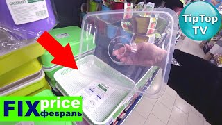 ❤️ФИКС ПРАЙС ФЕВРАЛЬ?МАРШИРУЮТ ОГОРОДНЫЕ НОВИНКИ?ВАЗЫ КОРОБА FIX PRICE