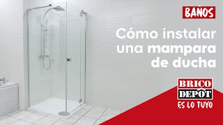 Cómo instalar una mampara de ducha