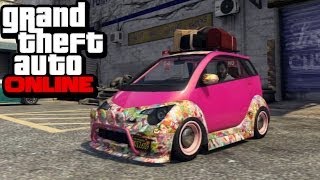GTA 5 DLC Hipster Update "Panto" Customization Car DLC In GTA V Online Cars - GTA 5 Gameplay