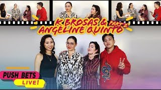 K Brosas at Angeline Quinto, sumabak sa 'Sing Mo Mukha Mo' Challenge | Push Bets Live