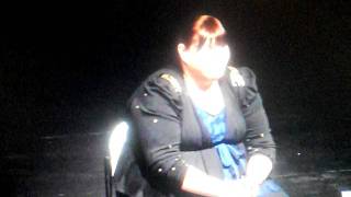Ashley Fink on Tumblr and backstage fun at Glee Live