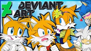 Tails VS DeviantArt | FEMALE TAILS !! (FT Tailsko)