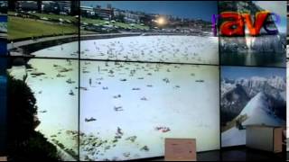 DSE 2013: Shuttle Demos Digital Signage Wall