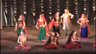 Folk Dance for Uttar Pradesh State Of India Tarang Moscow