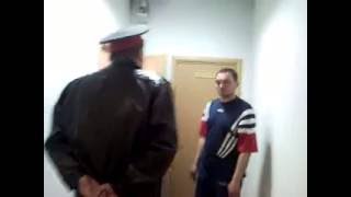 Андрей Романов профсоюзный   активист г. Магнитогорска.  Доставка в суд 2010 год.