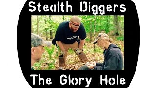 #91 The glory hole lost colonial homesite cellar hole metal detecting NH virgin site the hoover boys