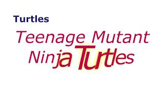 Ninja Turtles Teenage Mutant  Как нарисовать Черепашку ниндзя