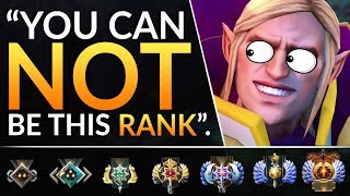 GUESS THE RANK - "SMURF Invoker TOO STRONG?!" - Immortal Coach Gameplay Review | Dota 2 Pro Guide